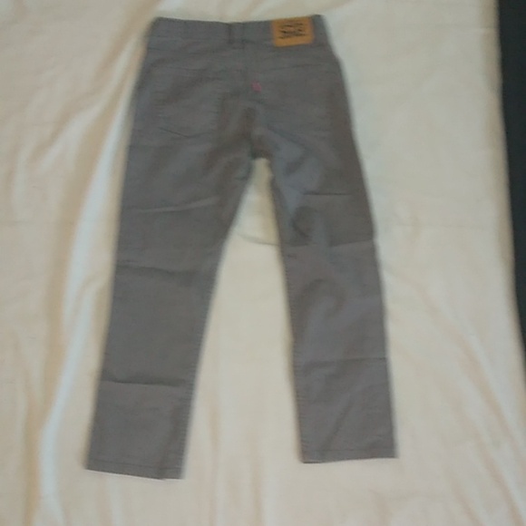 Boy's grey Levi's slim fit jeans - Picture 2 of 4